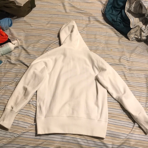 White “champion” reverse weave hoodie - Picture 2 of 2